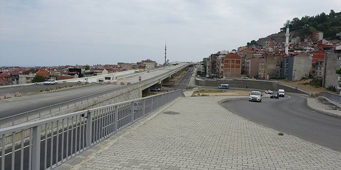 Trabzon'da yapımı süren Kanuni Bulvarı son şeklini almaya başladı 8