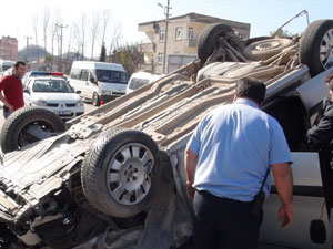 Ordu' da kaza: 5 yaralı!