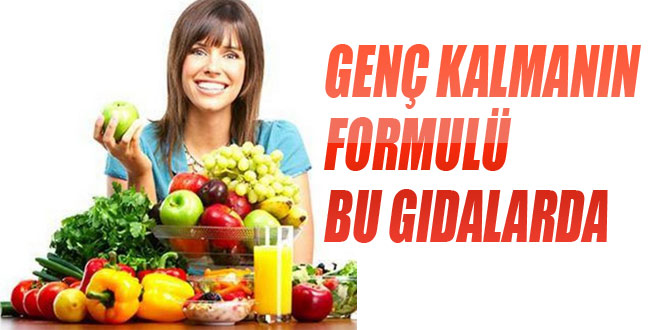 Genç kalmanın formülü bu gıdalarda