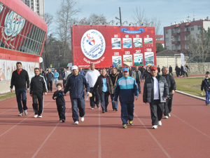 "Sağlık Çalışanları İle Yürüyoruz" etkinliği