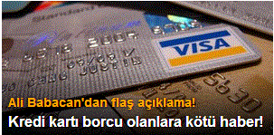 Kredi kartı borcu olanlara kötü haber!