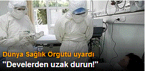 "Develerden uzak durun" uyarısı