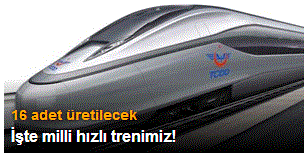 İşte milli hızlı trenimiz!