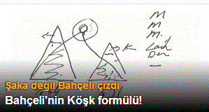 Bahçeli'nin Köşk formülü!