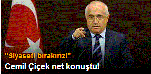 Cemil Çiçek: Siyaseti bırakırız!