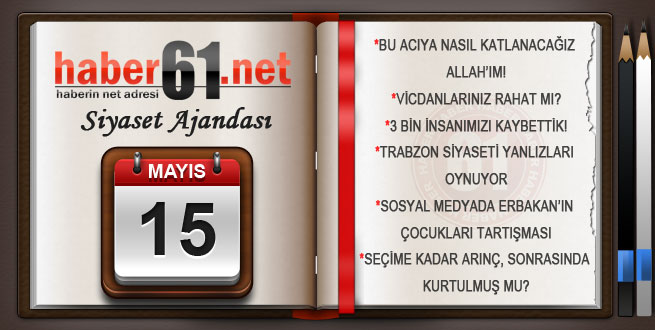 Haber61.net ajandası