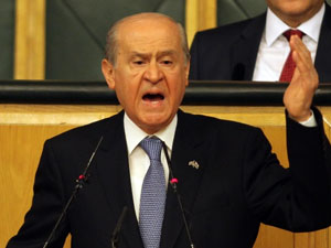 Bahçeli: Sindiğin delikten çık!