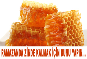 Ramazan'da zinde kalmak için bunu yapın!