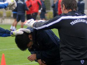 Trabzonspor'da tercümana dayak