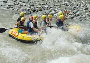 Rize'de Rafting Heyecanı