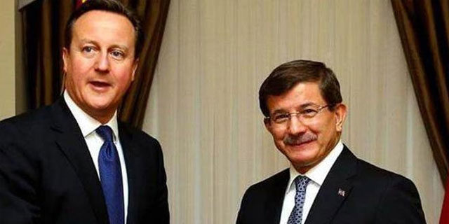 Davutoğlu ve Cameron'dan ortak basın toplantısı