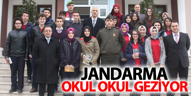 Jandarma okul okul geziyor