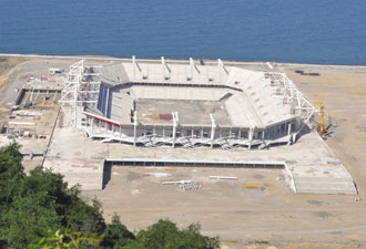 Akyazı stadından en yeni görüntüler!