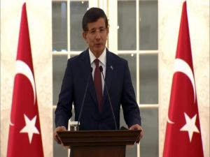 Davutoğlu o gazetecileri kabul etti