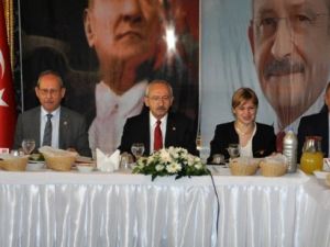 Kılıçdaroğlu iş adamlarıyla görüştü