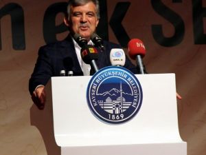 Abdullah Gül açılış yaptı