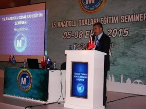 15.anadolu Odaları Eğitim Semineri Başladı