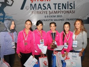 7. Türkiye Masa Tenisi Şampiyonası Trabzon’da Yapıldı