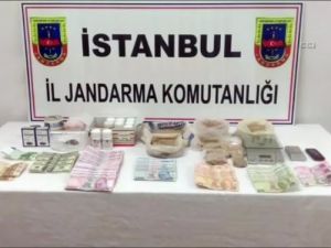 Narkotik operasyonu jandarma kamerasında