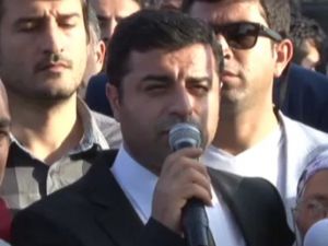 Demirtaş cenaze törenine katıldı