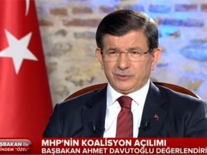 Davutoğlu: Sayın Bahçeli sormadı bile