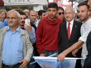 Kılıçdaroğlu esnaf ziyareti yaptı