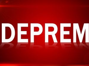 İzmir’de deprem !