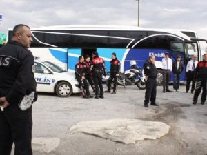 Otobüste ’canlı bomba’ paniği