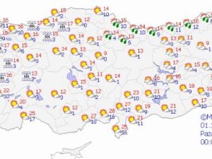 Seçim günü hava nasıl olacak ?