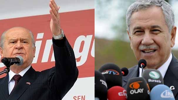 MHP'den Arınç'a çok sert cevap!