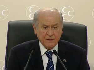 Bahçeli öğretmen heyetiyle görüştü