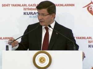 Davutoğlu'ndan terör mağduru esnafa müjde