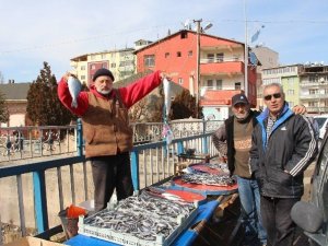 Oltu'lu vatandaşların hamsi mutluluğu