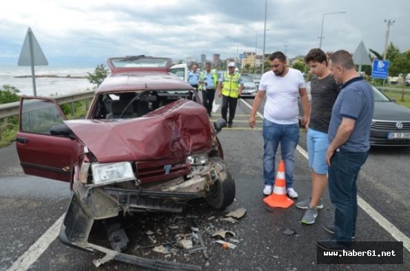 Ordu'da kaza: 5 yaralı