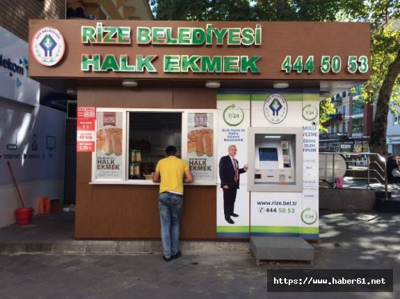 Rize'de Halk Ekmek'e zam geldi