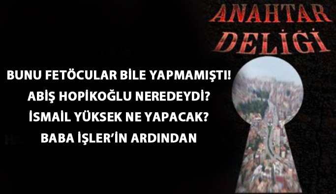 Anahtar Deliği - 30.09.2016