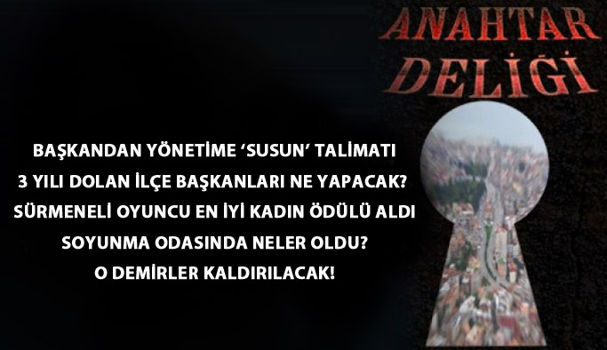 Anahtar Deliği 24.10.2016