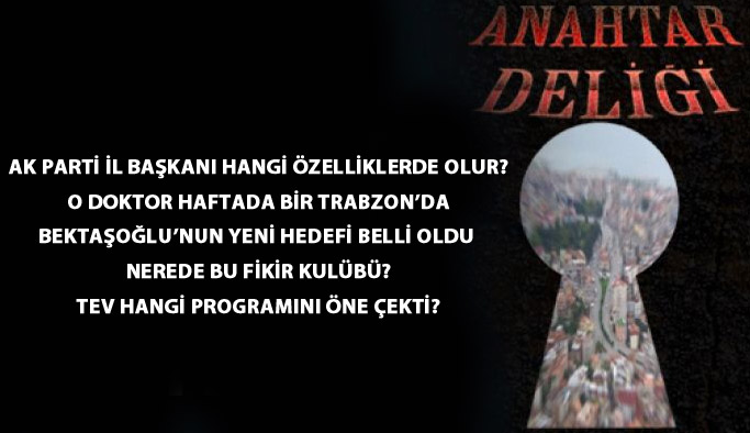 Anahtar Deliği 21.11.2016