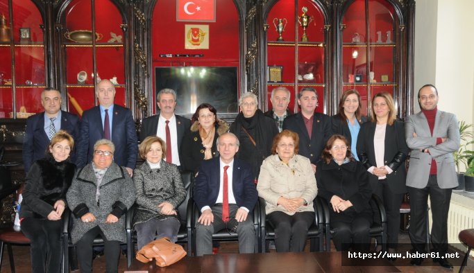 Trabzon Gazeteciler Cemiyeti'ne ziyaretler sürüyor