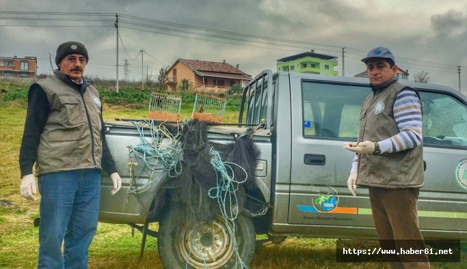 Trabzon'da kuş avcısına ceza