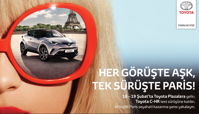 Toyota C-HR ile Hafta Sonunu Renklendirin