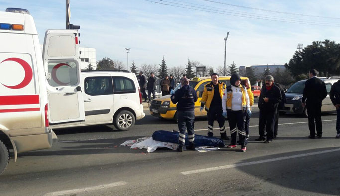 Trabzon'da Kaza: Hastaneye gitmek isterken...