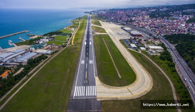 Trabzon'da Uçaklara Sis Engeli