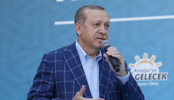 Erdoğan: "Dikili ağacınız yok ne konuşuyorsunuz"