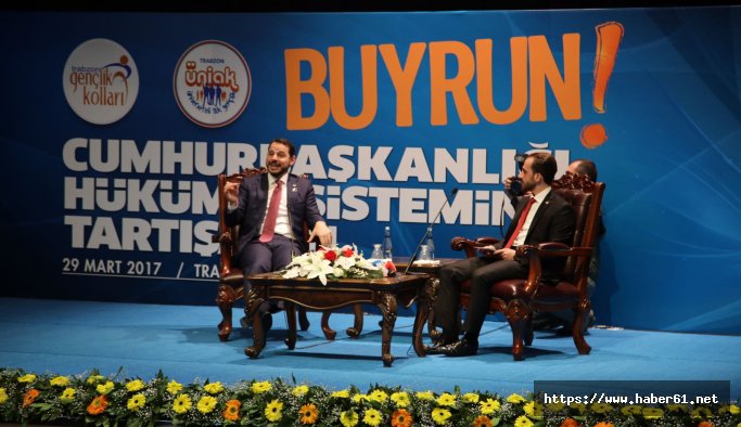 Bakan Albayrak "Genç Kürsü" programında