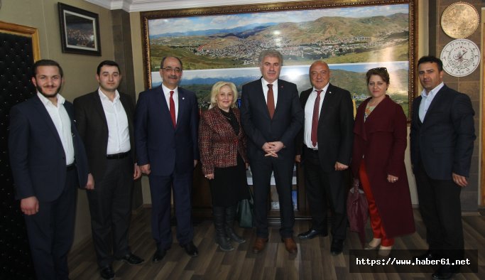 Türk Kızılayı Bayburt şubesinden Başkan Memiş’e ziyaret