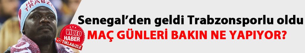 Senegalli Sene: "Trabzonspor benim her zaman kalbimde"