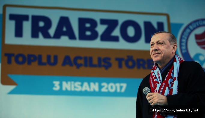 Erdoğan yeni operasyonu Trabzon'da duyurdu