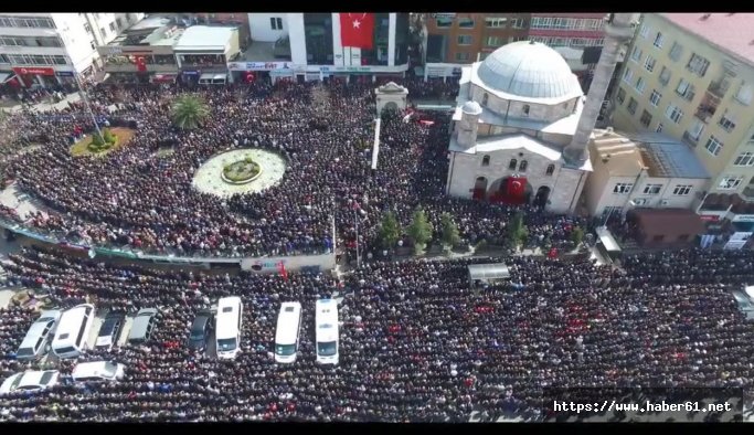 Giresun şehidine ağladı