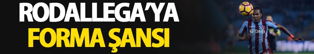 Rodallega'ya forma şansı